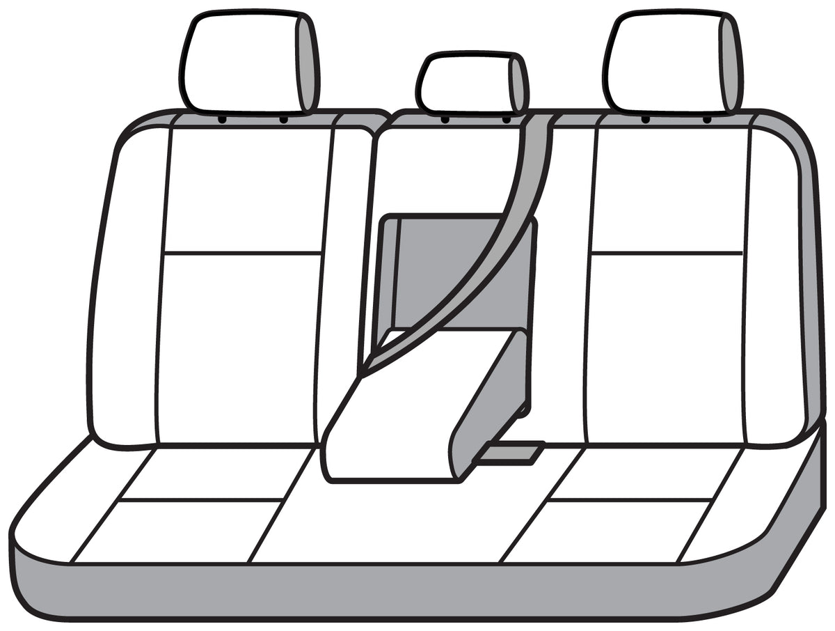 Covercraft 17-24 Jeep Compass Carhartt Camo SeatSaver Custom Second Row Seat Covers - Mossy Oak - SSC7495CAMB