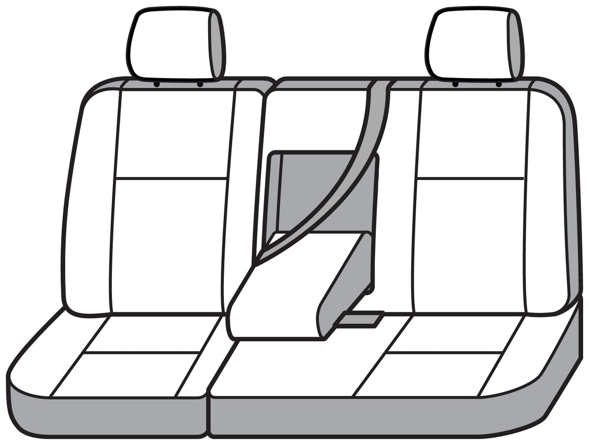Covercraft 15-22 Chevrolet Colorado Carhartt SeatSaver Custom Second Row Seat Covers - Brown - SSC8442CABN
