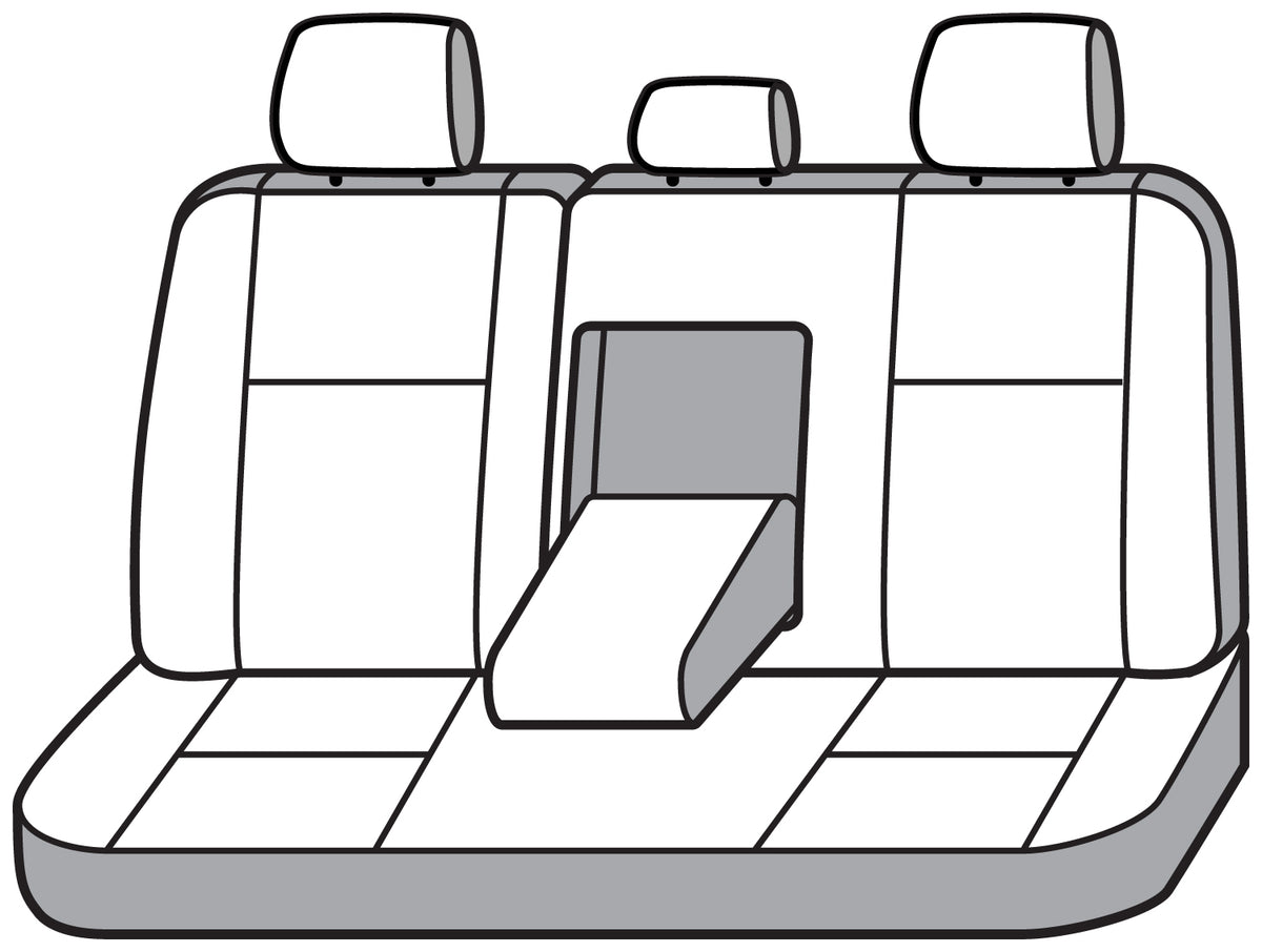 Covercraft 21-26 Hyundai Sonata Endura Waterproof SeatSaver Custom Second Row Seat Covers - SS8585WFBK