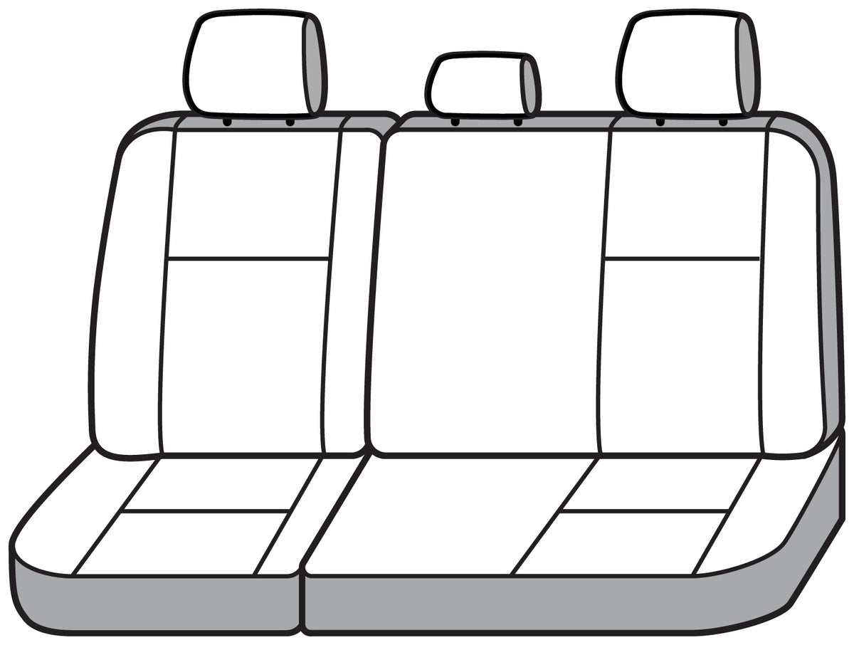 Covercraft 21-24 Toyota Sienna-3rd Carhartt SeatSaver Custom Third Row Seat Covers - Gravel - SSC7547CAGY