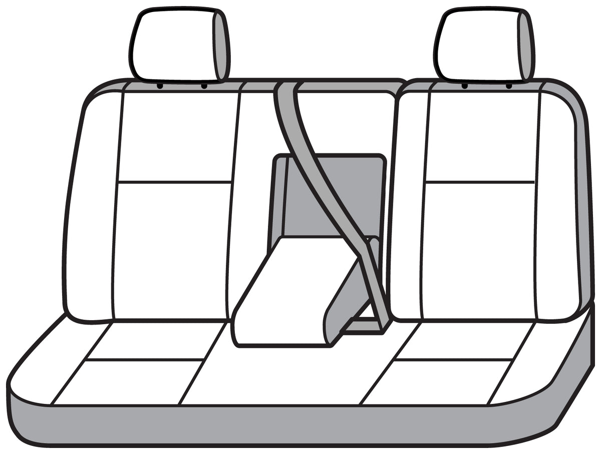 Covercraft 22 Buick Encore/ Carhartt Super Dux SeatSaver Custom Second Row Seat Covers - Black - SSC7572COBK