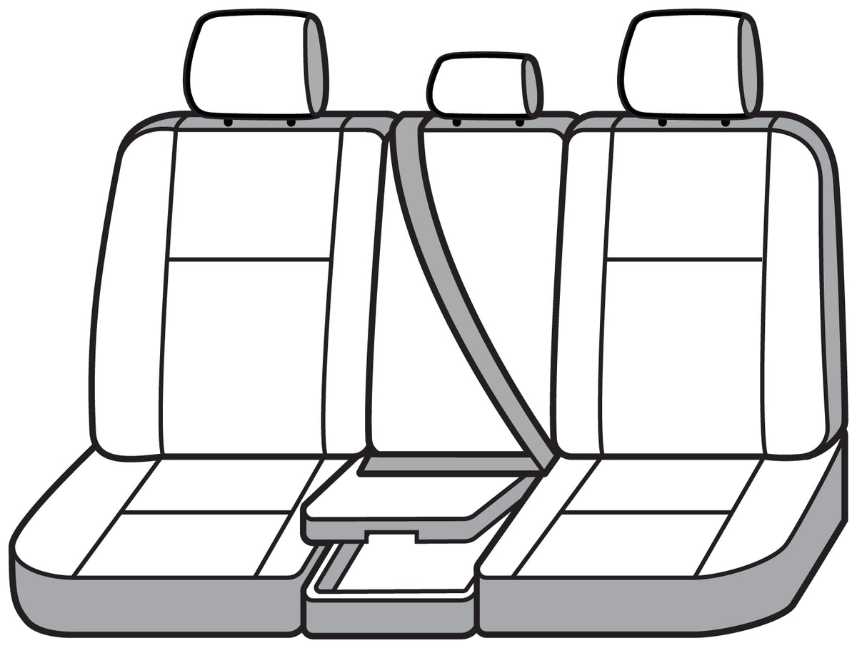Covercraft 11-14 Ford F150 Carhartt SeatSaver Custom Front Row Seat Covers - Gravel - SSC3419CAGY