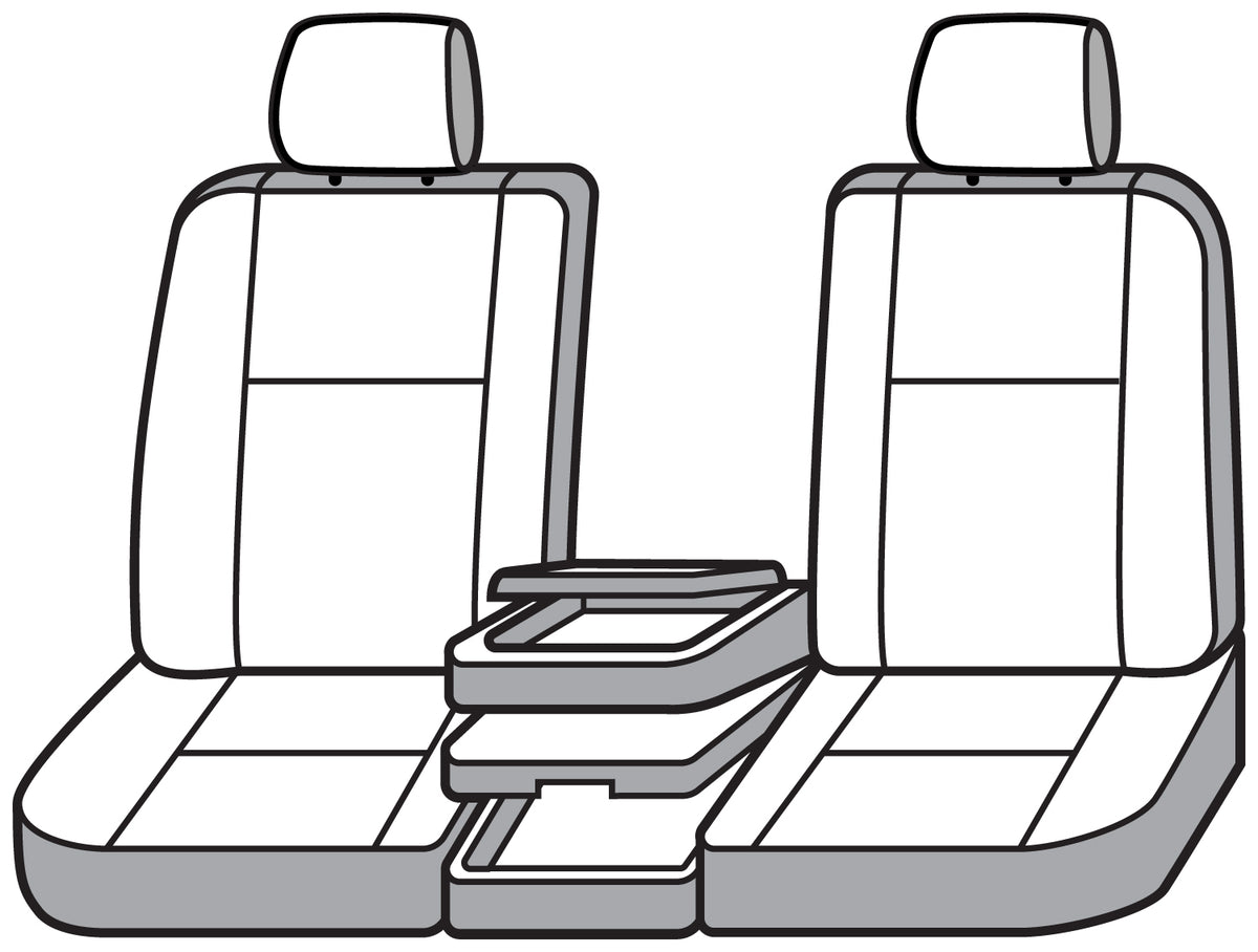 Covercraft 09-10 Ford F150 Carhartt SeatSaver Custom Front Row Seat Covers - Gravel - SSC3396CAGY