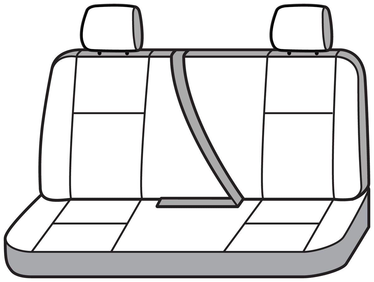 Covercraft 09-10 Dodge Ram Carhartt SeatSaver Custom Second Row Seat Covers - Gravel - SSC7426CAGY
