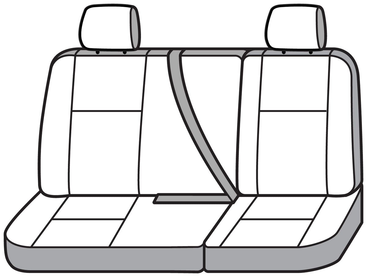 Covercraft 07-10 Jeep Wrangler Carhartt SeatSaver Custom Second Row Seat Covers - Gravel - SSC7386CAGY