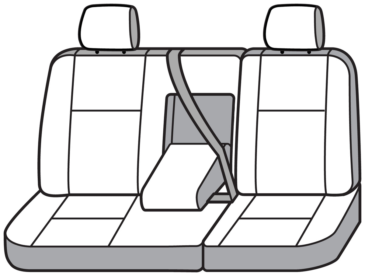 Covercraft 12-21 Nissan Frontier Carhartt SeatSaver Custom Second Row Seat Covers - Brown - SSC7542CABN