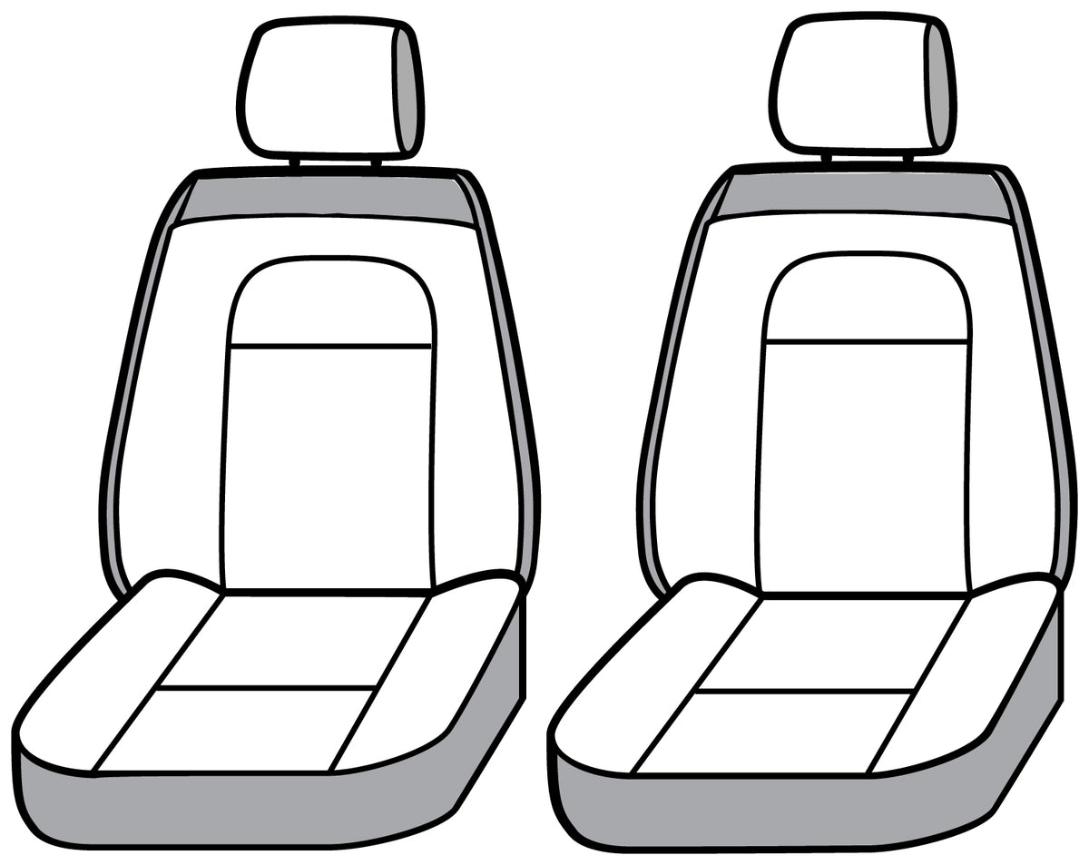 Covercraft 23-25 Ford F150 Carhartt SeatSaver Custom Seat Cover - Gravel - SSC3513CAGY