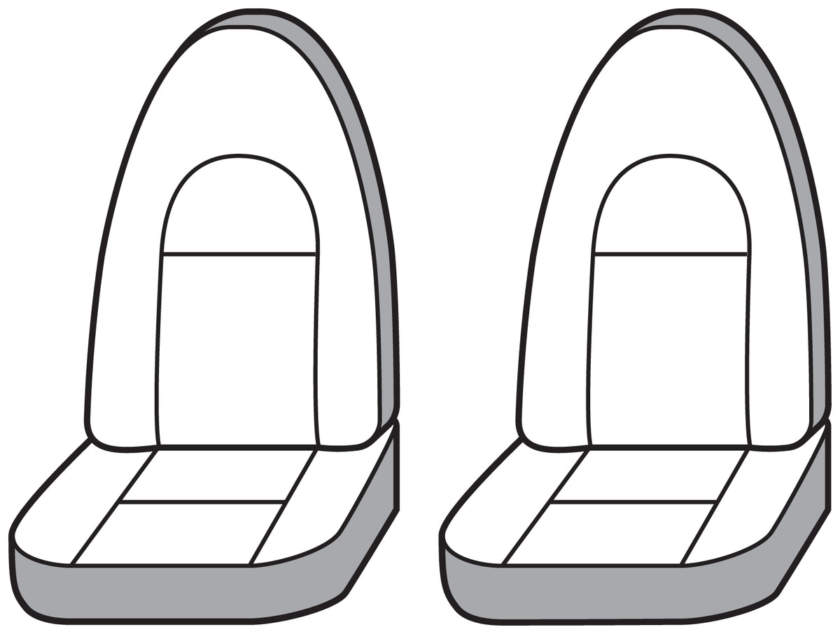 Covercraft 1996-01 Jeep Cherokee Carhartt SeatSaver Custom Front Row Seat Covers - Gravel - SSC1256CAGY
