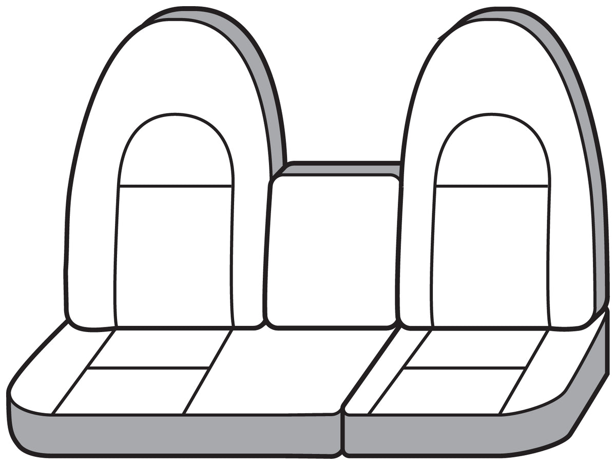 Covercraft 1997-01 Ford F150 Carhartt SeatSaver Custom Front Row Seat Covers - Gravel - SSC3260CAGY