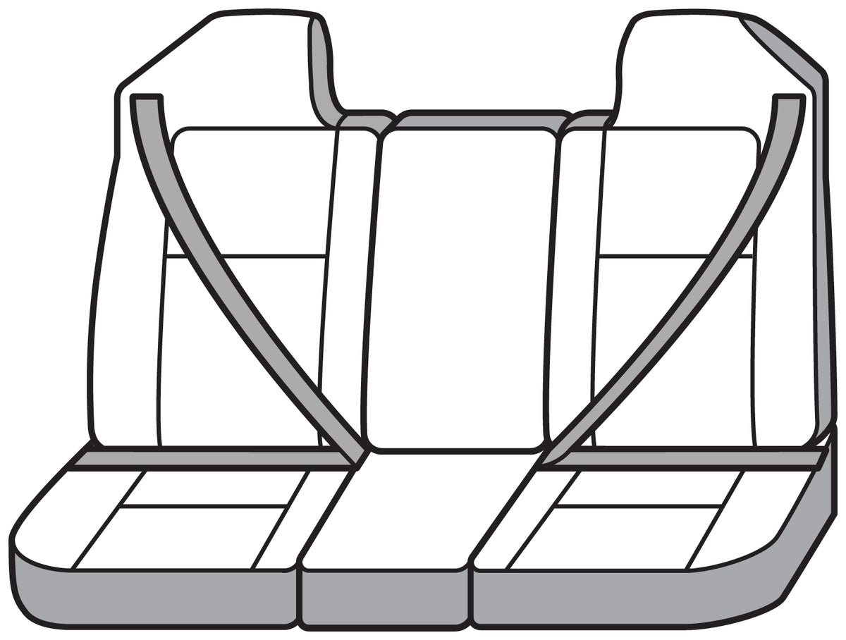 Covercraft 1998-02 Dodge Ram Carhartt SeatSaver Custom Front Row Seat Covers - Brown - SSC3251CABN