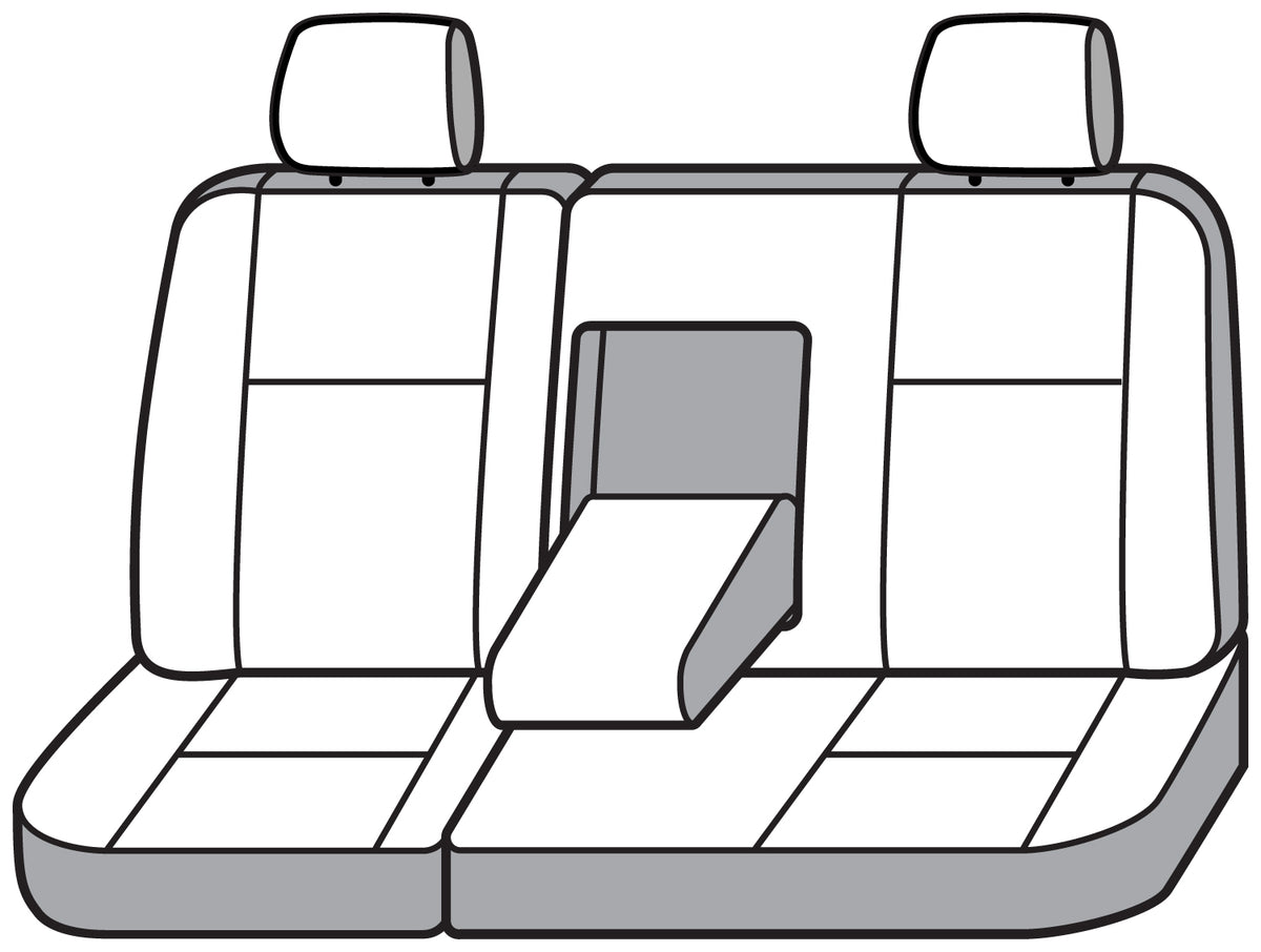 Covercraft 04-10 Ford Super Carhartt SeatSaver Custom Second Row Seat Covers - Gravel - SSC8357CAGY