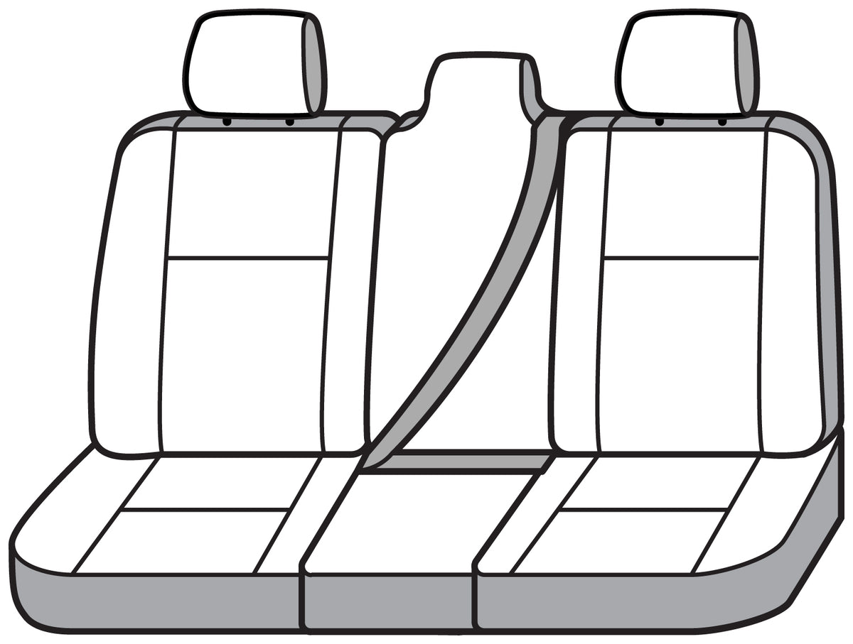 Covercraft 12-17 Ford Expedition& Carhartt SeatSaver Custom Second Row Seat Covers - Gravel - SSC8427CAGY
