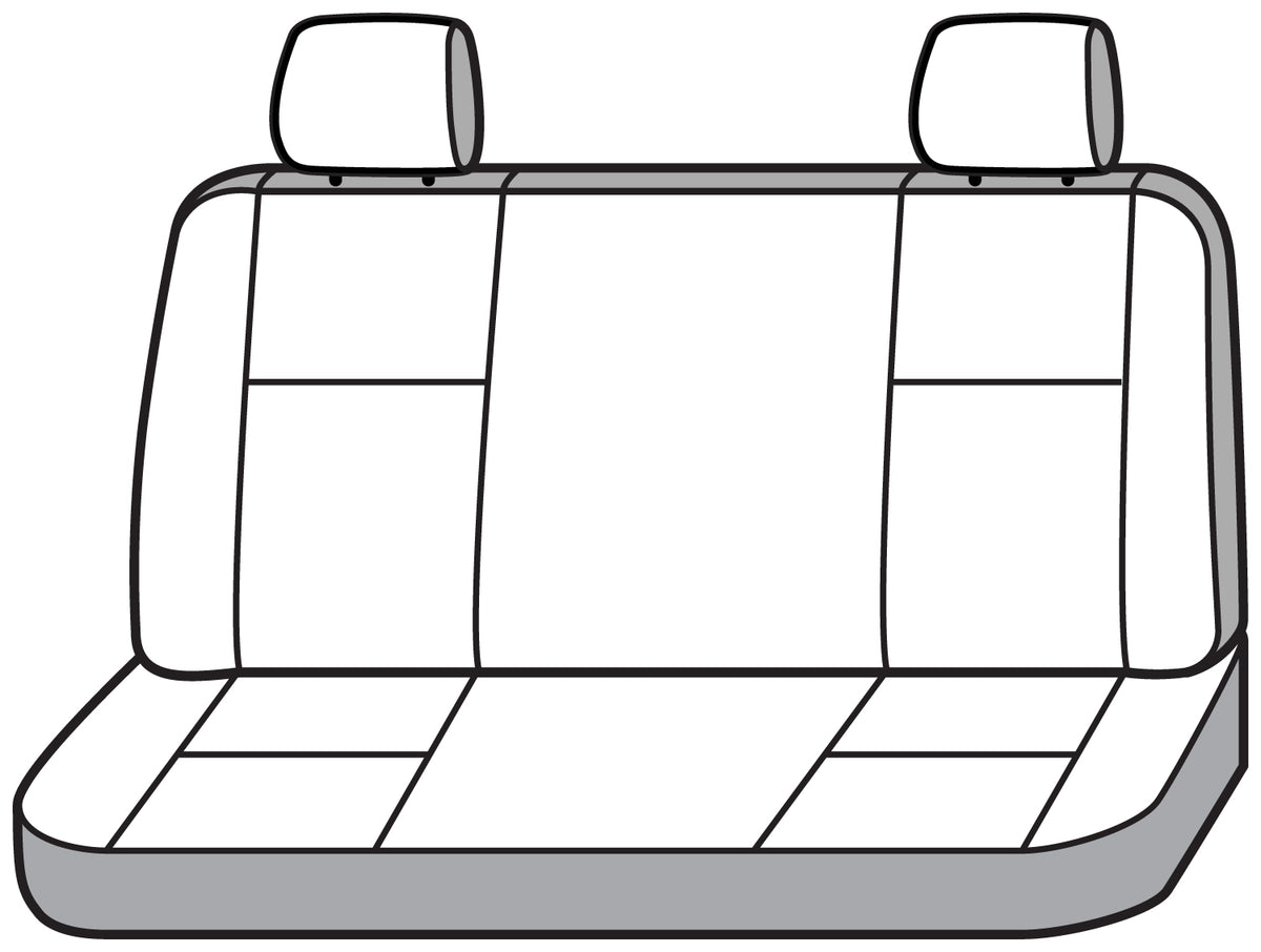 Covercraft 11-18 Jeep Wrangler Carhartt SeatSaver Custom Second Row Seat Covers - Gravel - SSC7431CAGY