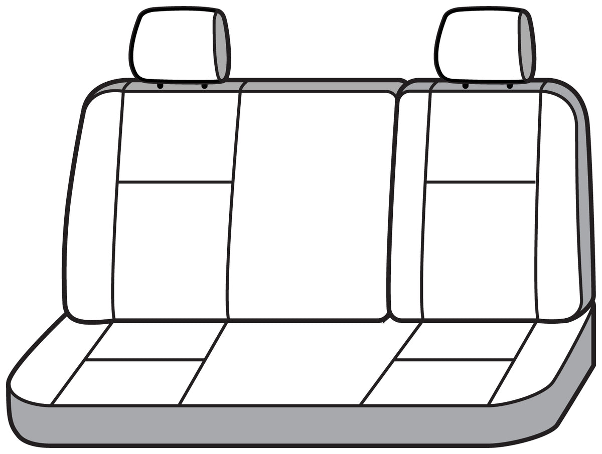 Covercraft 01-04 Toyota Tacoma Carhartt SeatSaver Custom Second Row Seat Covers - Brown - SSC8332CABN