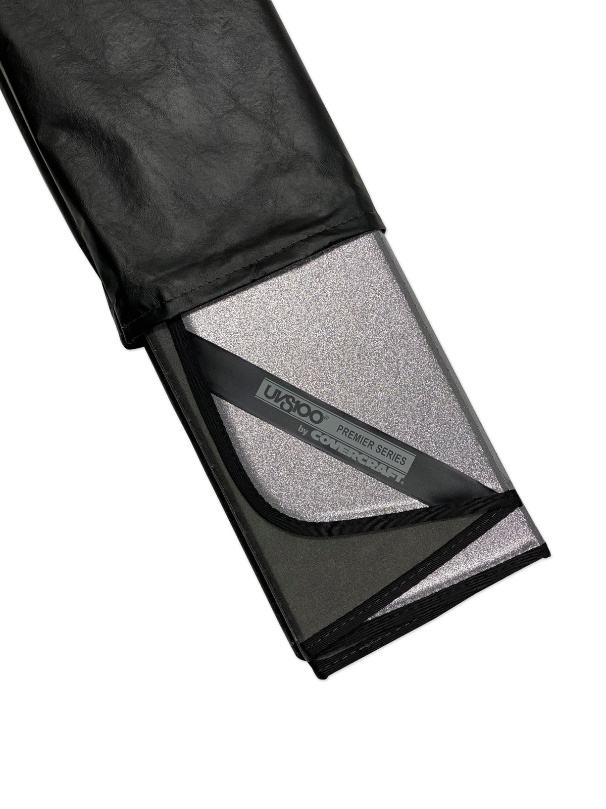 Covercraft 11-18 Porsche Cayenne UVS100 Premier Series Custom Sunscreen - Galaxy Silver - UV11160GS