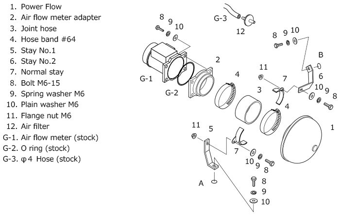 HKS Super Power Flow Classification - 70019-AN108