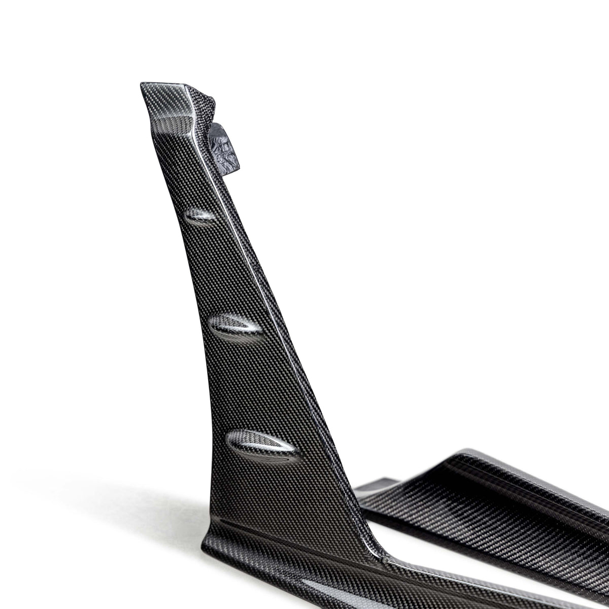 Seibon 23-25 Honda Civic Type-R MB-Style Carbon Fiber Front Side Skirt Extensions - SX23HDCVR-MB-F