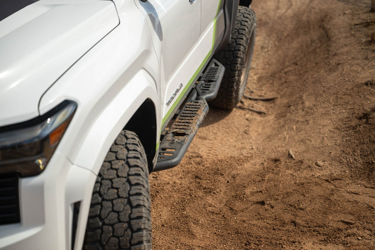 DV8 Offroad - 2024-2026 Toyota Tacoma Double Cab OE Plus Side Steps - SRTT1-03