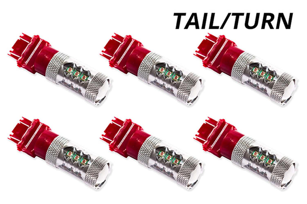 Diode Dynamics - Rear Turn/Tail Light LEDs for 2005-2009 Ford Mustang (six) - DD0051H