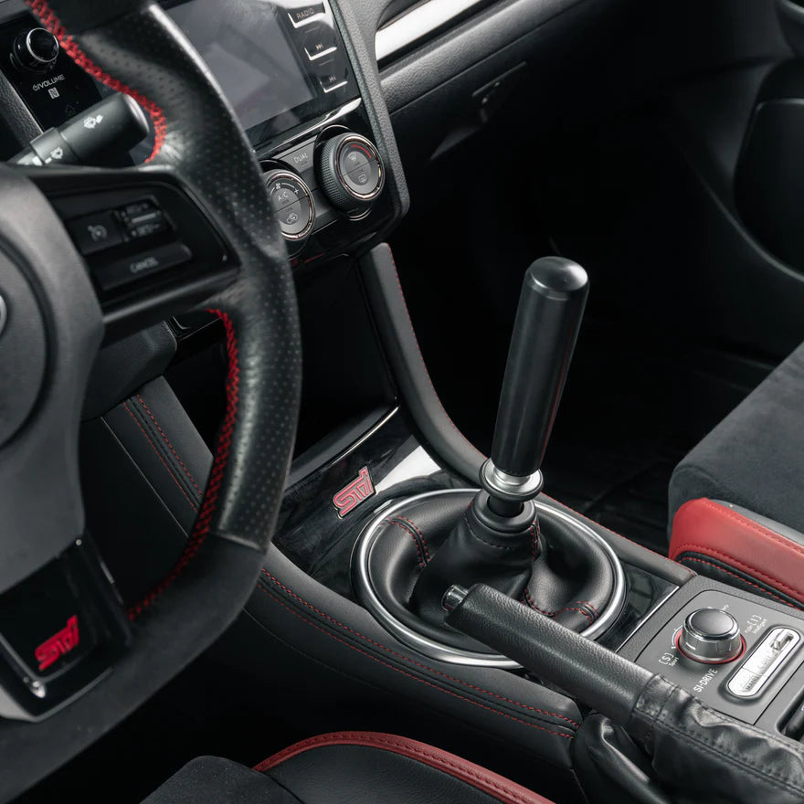 GrimmSpeed Tallboy Shift Knob Black Delrin - M12x1.25 - 380006