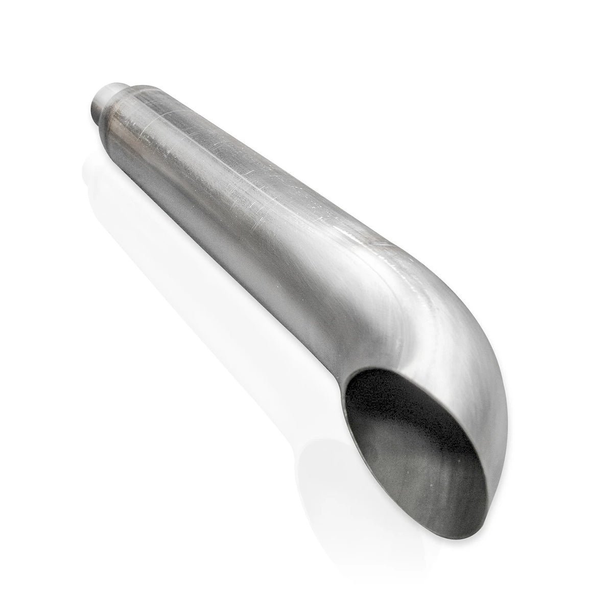 Stainless Works - Turn Down Style Muffler Stainless Steel - TDM225