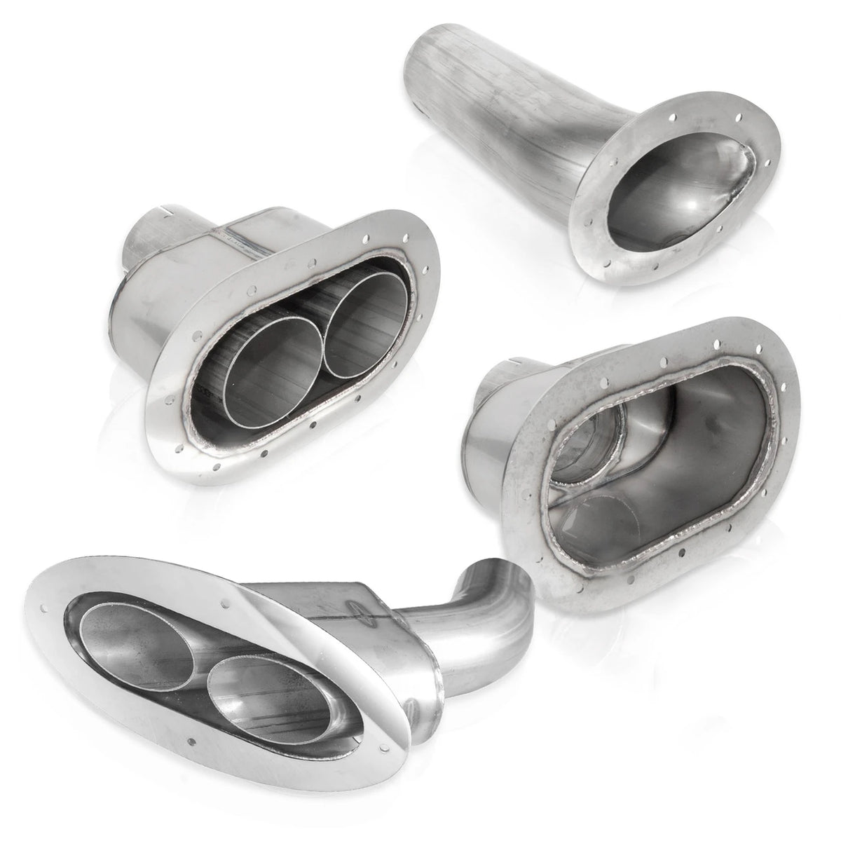 Stainless Works - Through-Body Style Exhaust Tip 304 Stainless Steel - ST2814