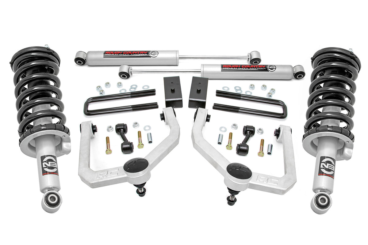 3 Inch Lift Kit | N3 Struts &amp; Shocks | Nissan Titan 4WD (2017-2024)
