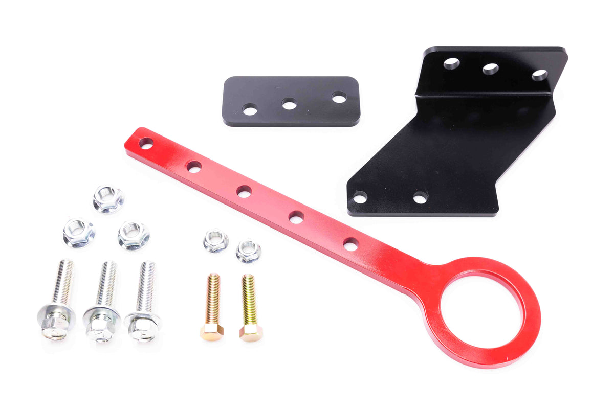 GReddy - Pre Order - Garage Active Steel Type Tow Hook - Red (R33/R34) - 44881300