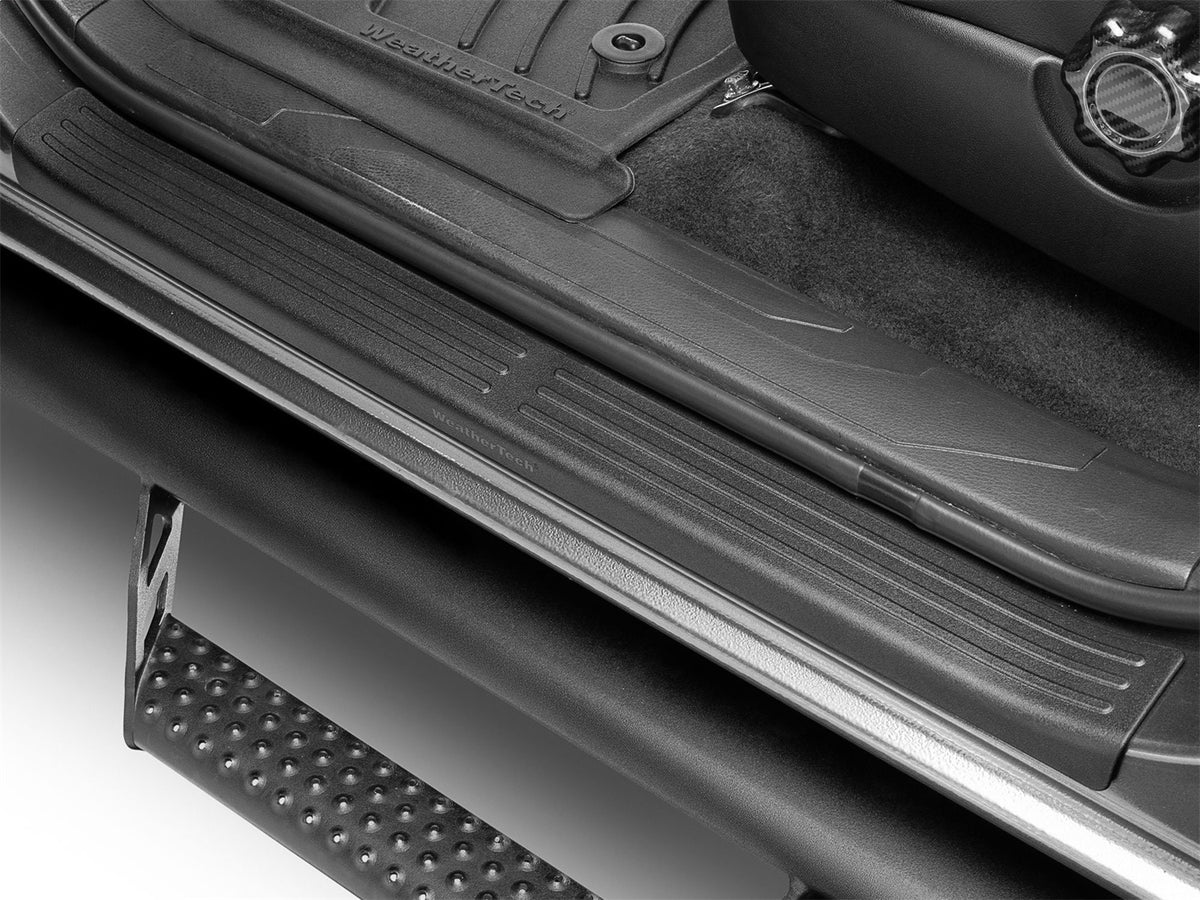 Weathertech - Sill Protector - 4 Door Set Black 18-23 Toyota Tacoma - ST010K1