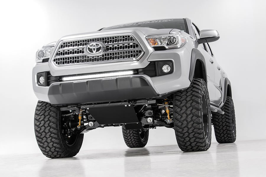LED Light Kit | Lower Grille Mount | 30&quot; Black Single Row | Toyota Tacoma (16-23)