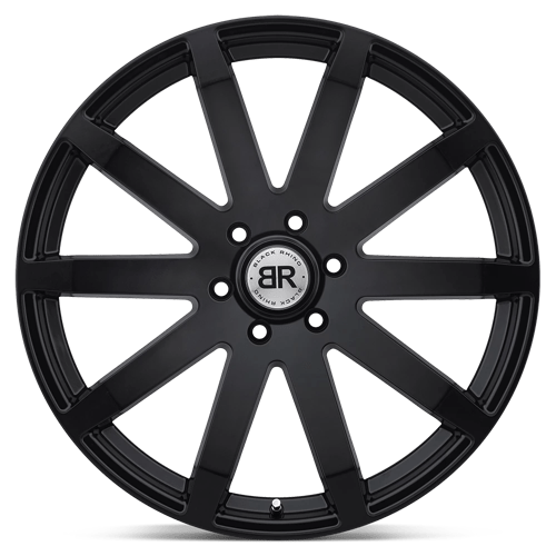 Black Rhino Hard Alloys Traverse 20X9 6X139.7 +15MM Matte Black