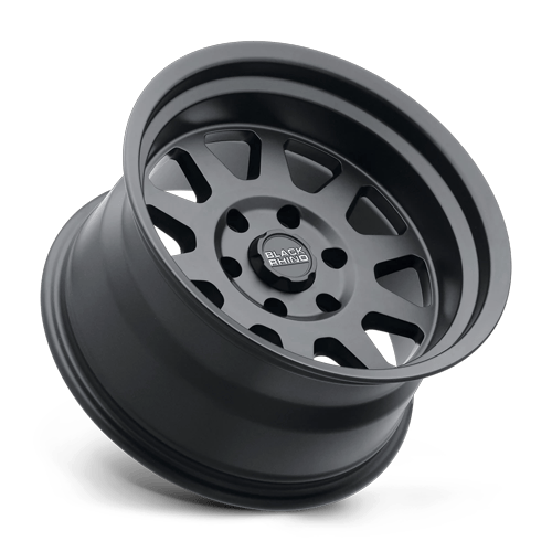 Black Rhino Hard Alloys Stadium 16X8 5X135 -10MM Matte Black