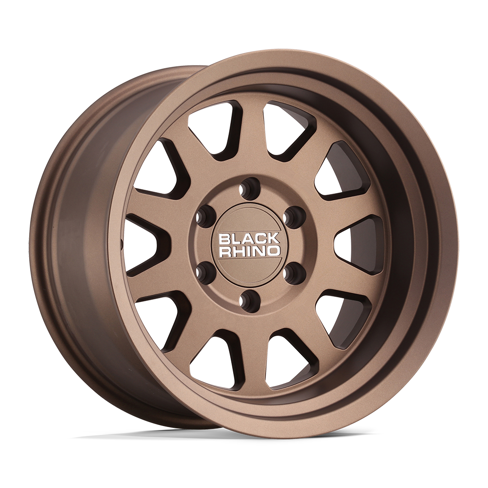 Black Rhino Hard Alloys Stadium 17X9.5 6X139.7 -18MM Matte Bronze