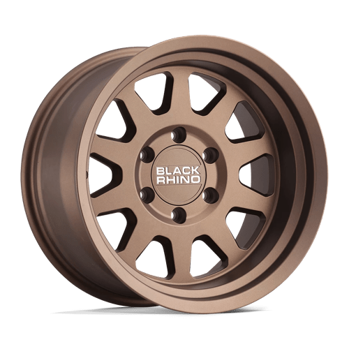 Black Rhino Hard Alloys Stadium 17X9.5 6X139.7 -18MM Matte Bronze