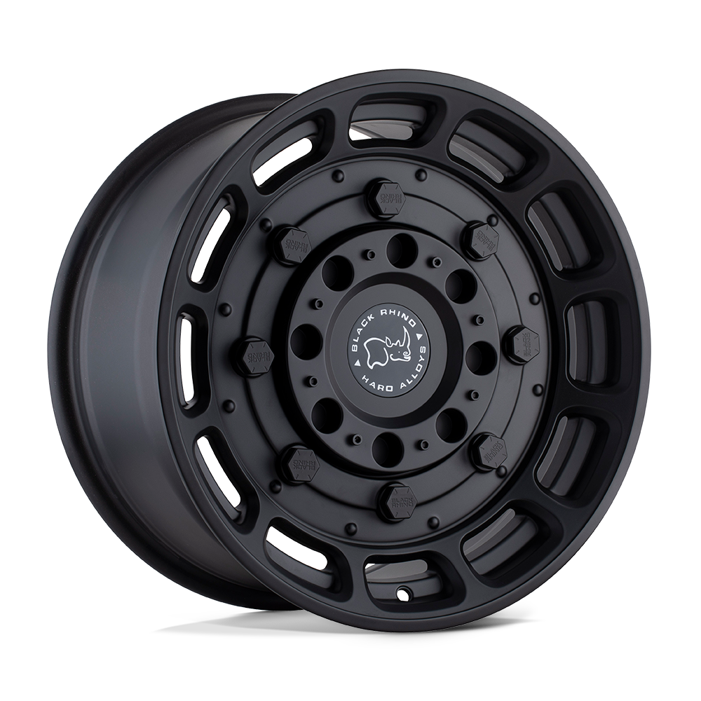 Black Rhino Hard Alloys Warthog 20X9.5 6X114.3 +12MM Matte Black