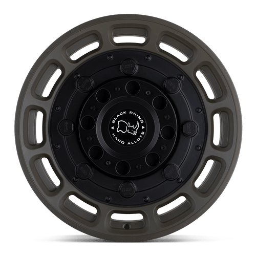 Black Rhino Hard Alloys Warthog 20X9.5 5X127 +2MM Matte Od Green W/ Black Center