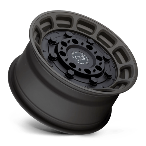 Black Rhino Hard Alloys Warthog 17X8.5 5X127 -18MM Matte Od Green W/ Black Center