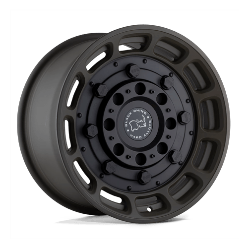 Black Rhino Hard Alloys Warthog 20X9.5 5X127 +2MM Matte Od Green W/ Black Center