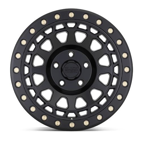 Black Rhino Hard Alloys Primm 18X9.5 6X135 +12MM Matte Black W/ Brass Bolts