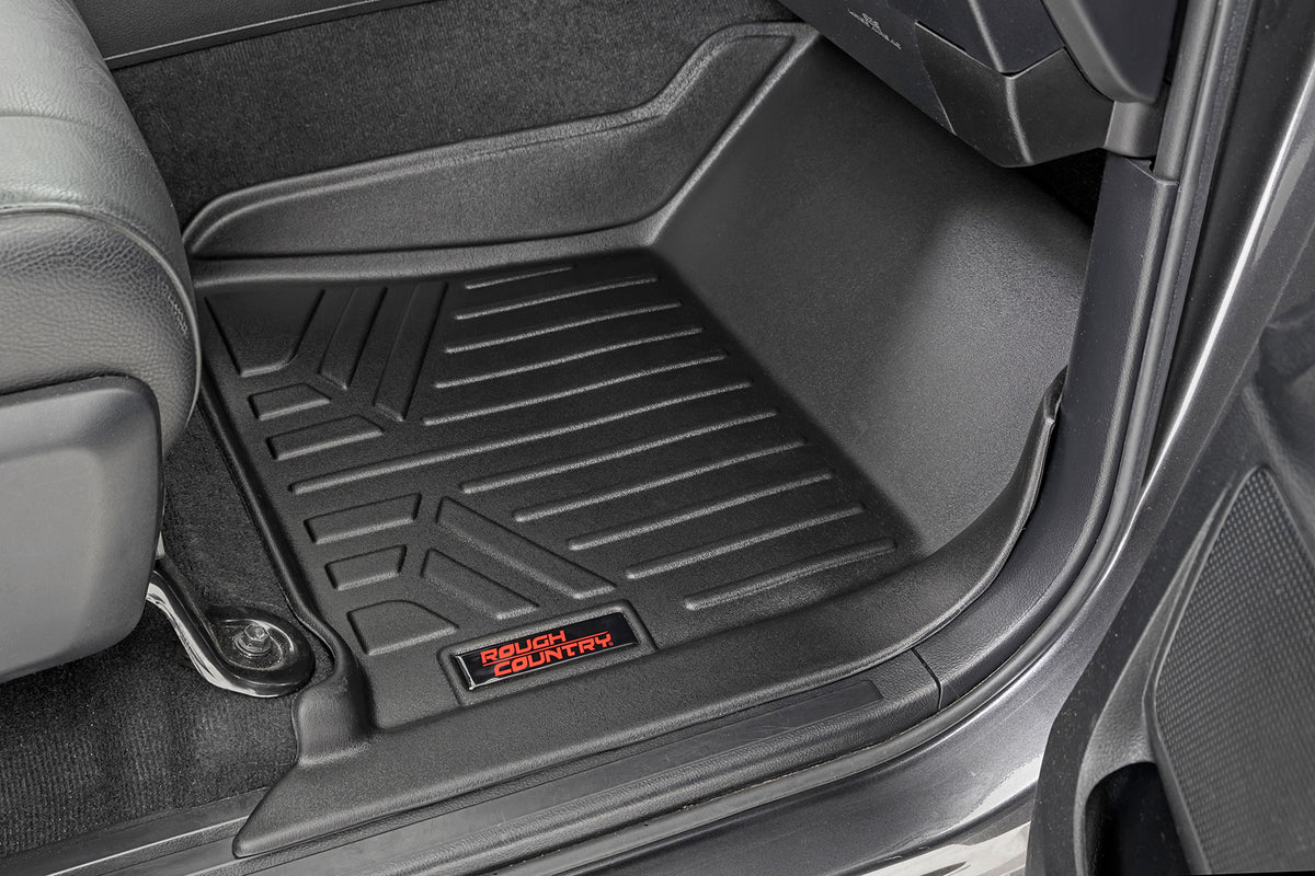 Floor Mats | FR &amp; RR | CrewMax | Toyota Tundra 2WD/4WD (2014-2021)