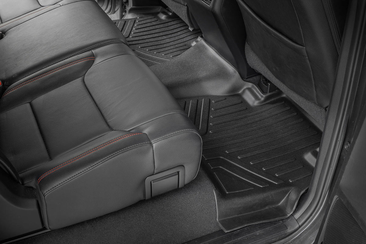 Floor Mats | FR &amp; RR | CrewMax | Toyota Tundra 2WD/4WD (2014-2021)