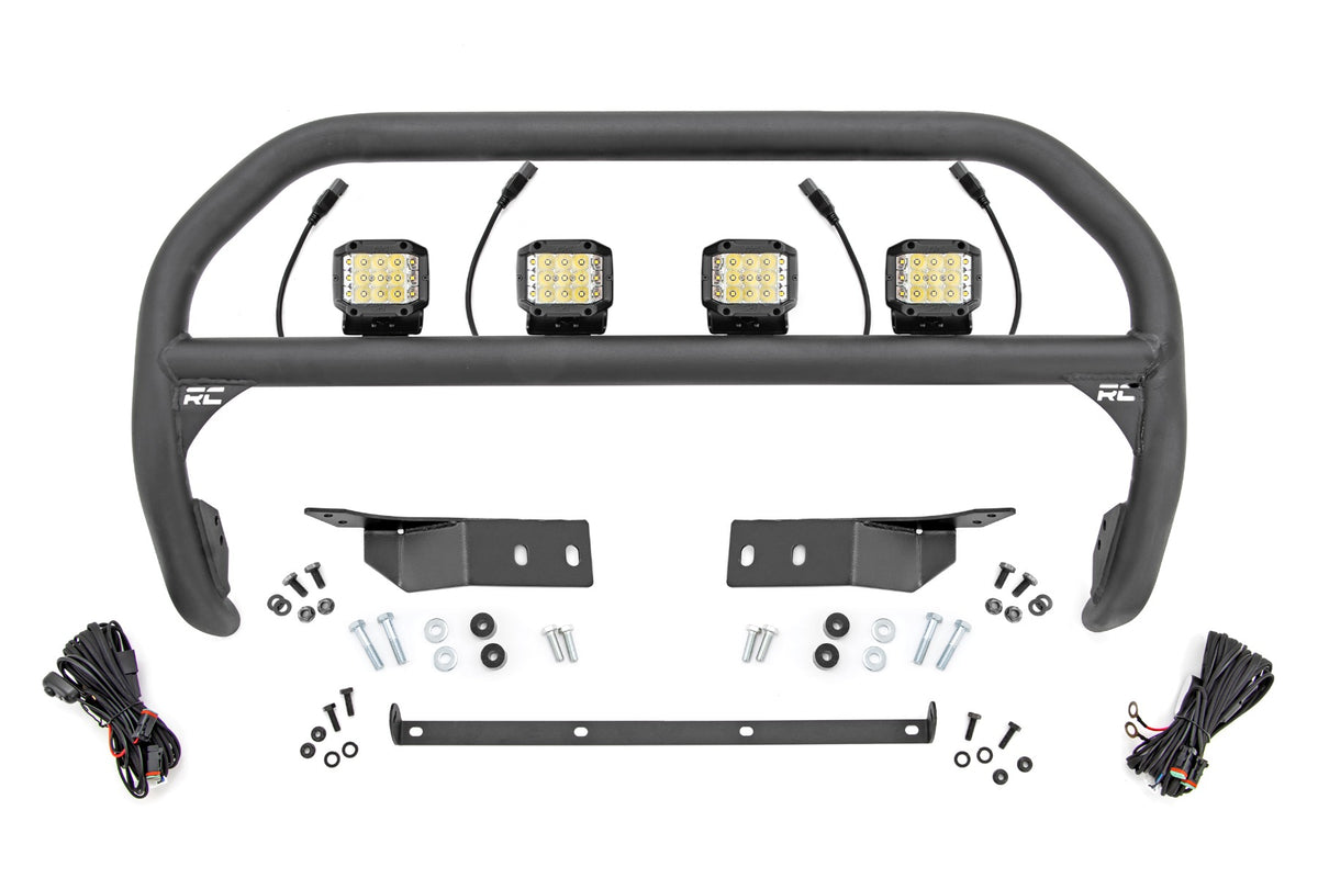 Nudge Bar | 3 Inch Wide Angle Led (x4) | Toyota Tundra 2WD/4WD (2007-2021)