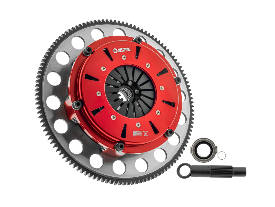 Action Clutch - 7.25in Twin Disc Race Kit for Acura TL 2004-2006 3.2L (J32) Aluminum Flywheel - ACR-2209