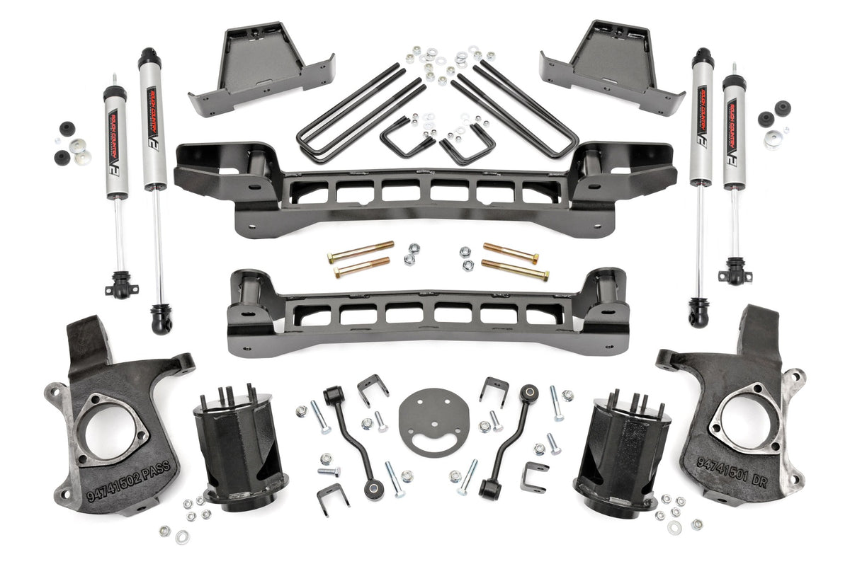 6 Inch Lift Kit | V2 Shocks | Chevy/GMC 1500 2WD (99-06 &amp; Classic)