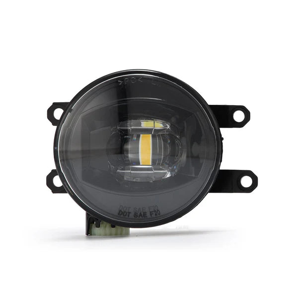 AlphaRex Universal Toyota/Lexus/Scion DoubleTap Dual Color LED Projector Fog Lights - White/Amber - 210001