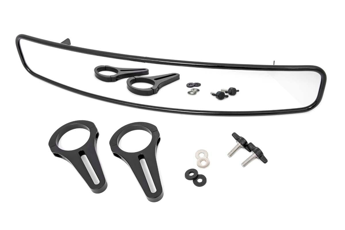 UTV Rear View Mirror | Convex | 17&quot; x 3&quot; | 1.75&quot; Mount