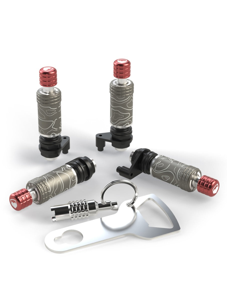 Teraflex Universal Tire Deflator Kit (all 4)
