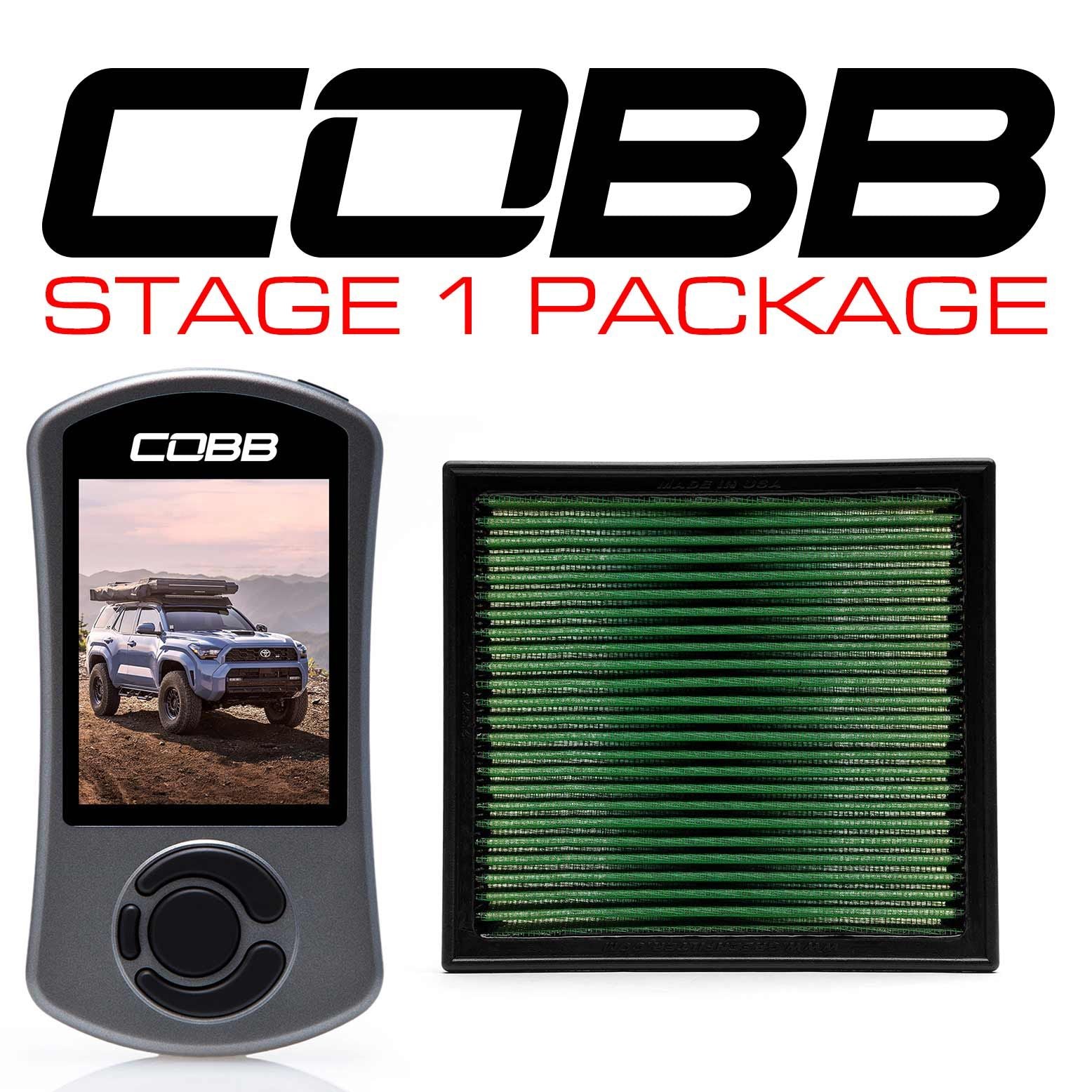Cobb 2025+ Toyota 4Runner Stage 1 Power Package - TOY0020010