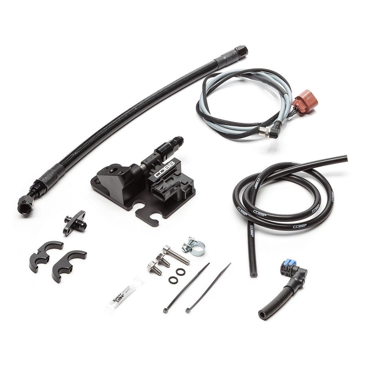 Cobb 15-18 Nissan GT-R Stage 1+ Redline CF CAN Flex Fuel Power Package w/TCM Flashing (Left Hand Drive) - NIS008011PCFFF-LHD