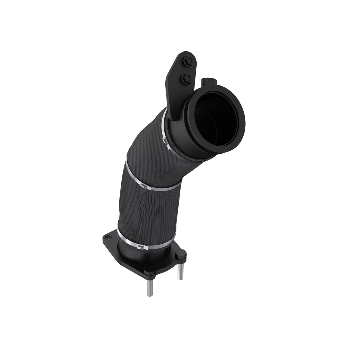 MBRP 17-26 Chevrolet Silverado/GMC Sierra (L5P) 3.5in Down Pipe - Black - GM8436